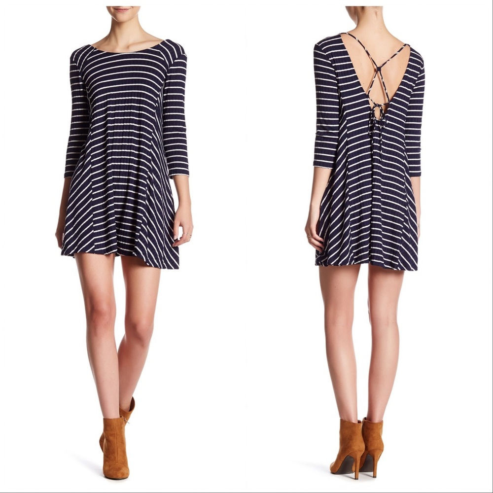 Lush Stripped Dress